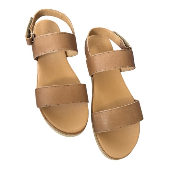 Nisolo Brown Leather Strap Sandals - Picture 2 of 6
